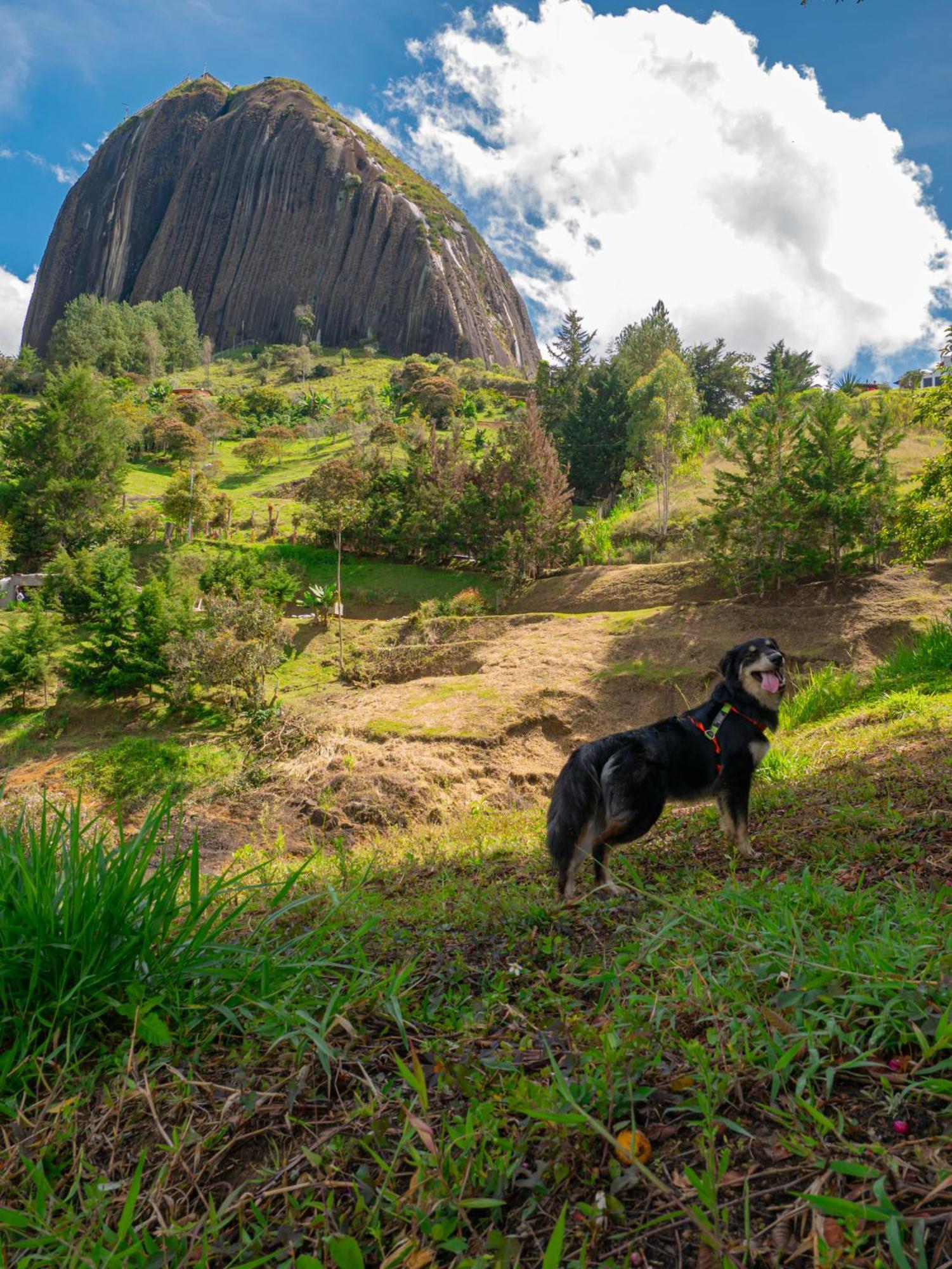 Descanso Bajo La Piedra Del Penol Guatapé Buitenkant foto